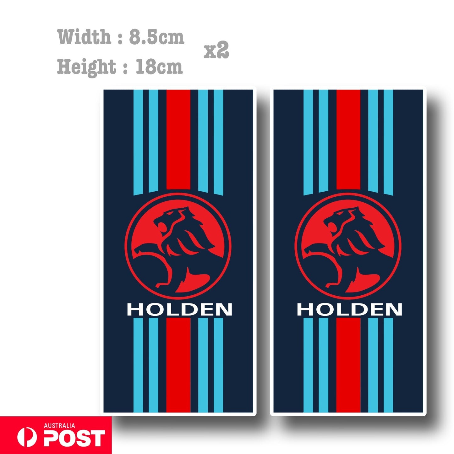 Martini Racing Holden Logo,HOLDEN Logo Stripes Sticker