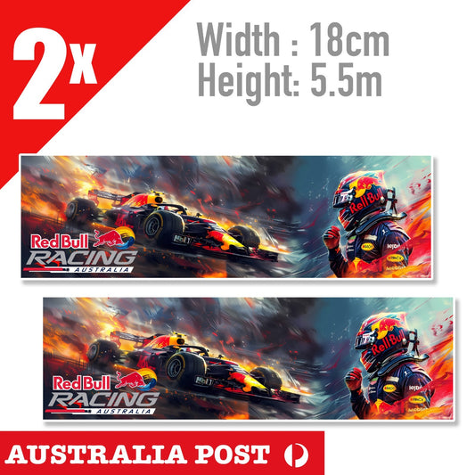 Red Bull RACING Formula 1 Banner  Sticker