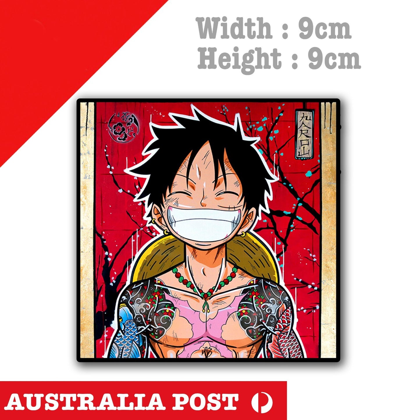 One Piece - Anime - Monkey D. Luffy Pirate Decal Sticker