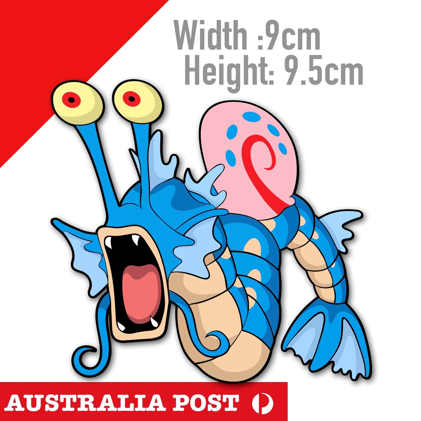 Gyarados Monster Pokemon JDM Funny  Sticker