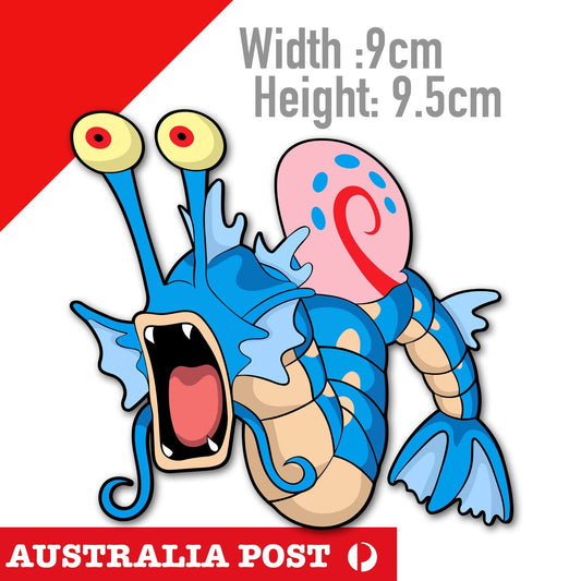 Gyarados Monster Pokemon JDM Funny  Sticker