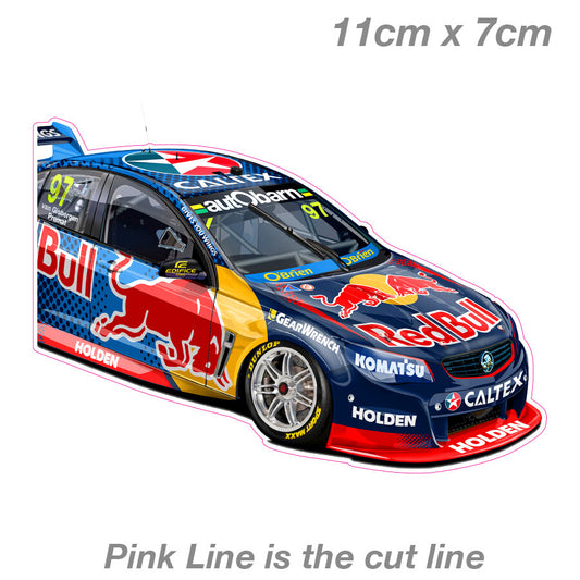 Supercars Championship Holden Laptop , Car  Vinyl  Sticker 