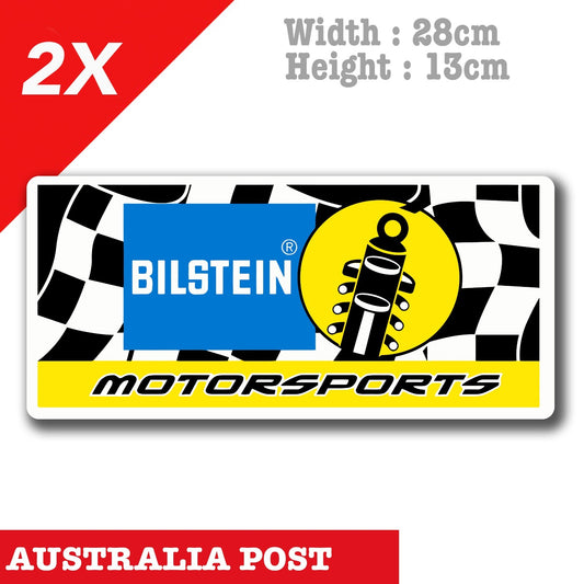 Bilstein Motorsports Spring Banner   Decal Stickers