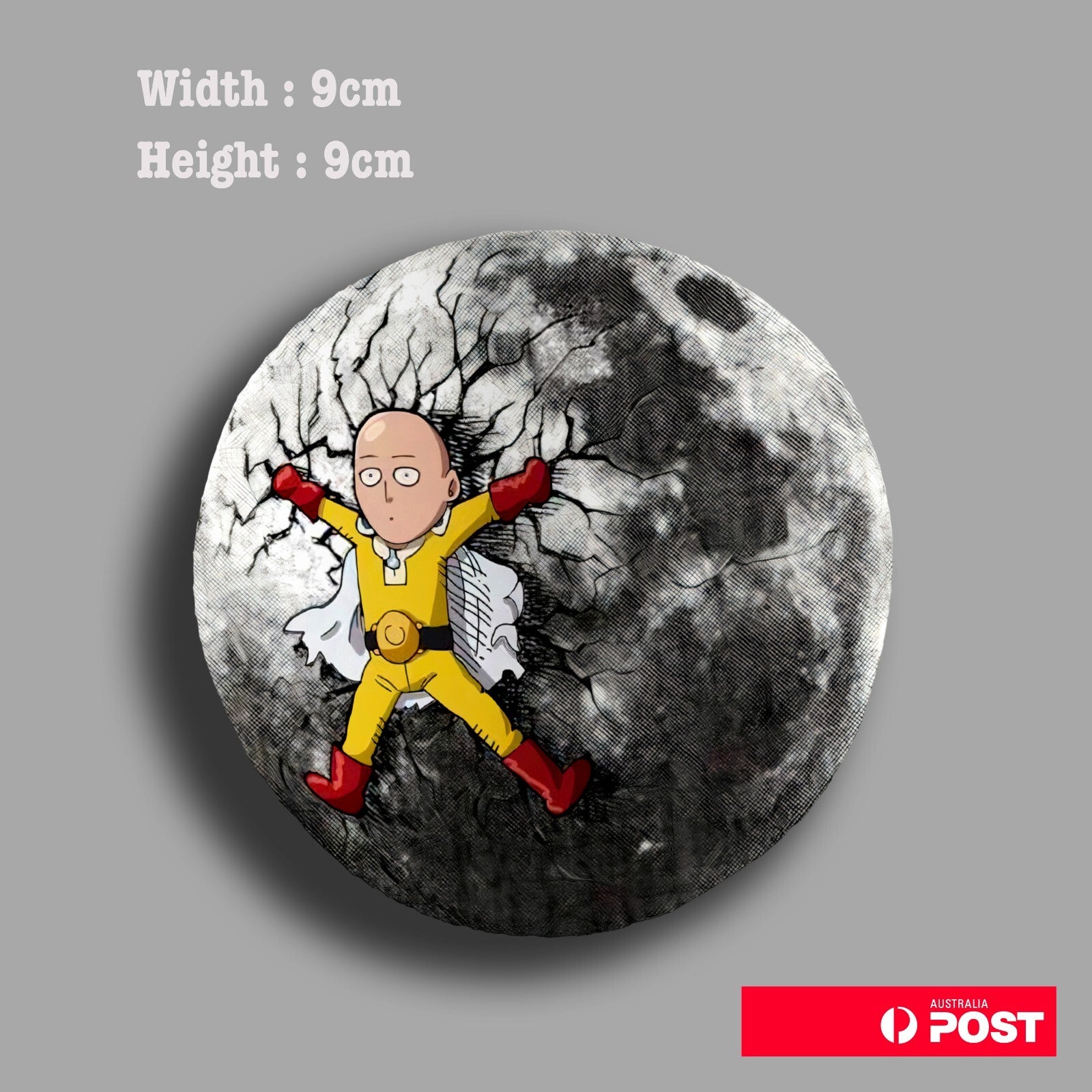 One Punch Man Anime Saitama funny JDM Car Vinyl  Sticker 