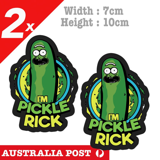 I'M PICKLE RICK - Rick and Morty Cartoon Funny  Sticker 