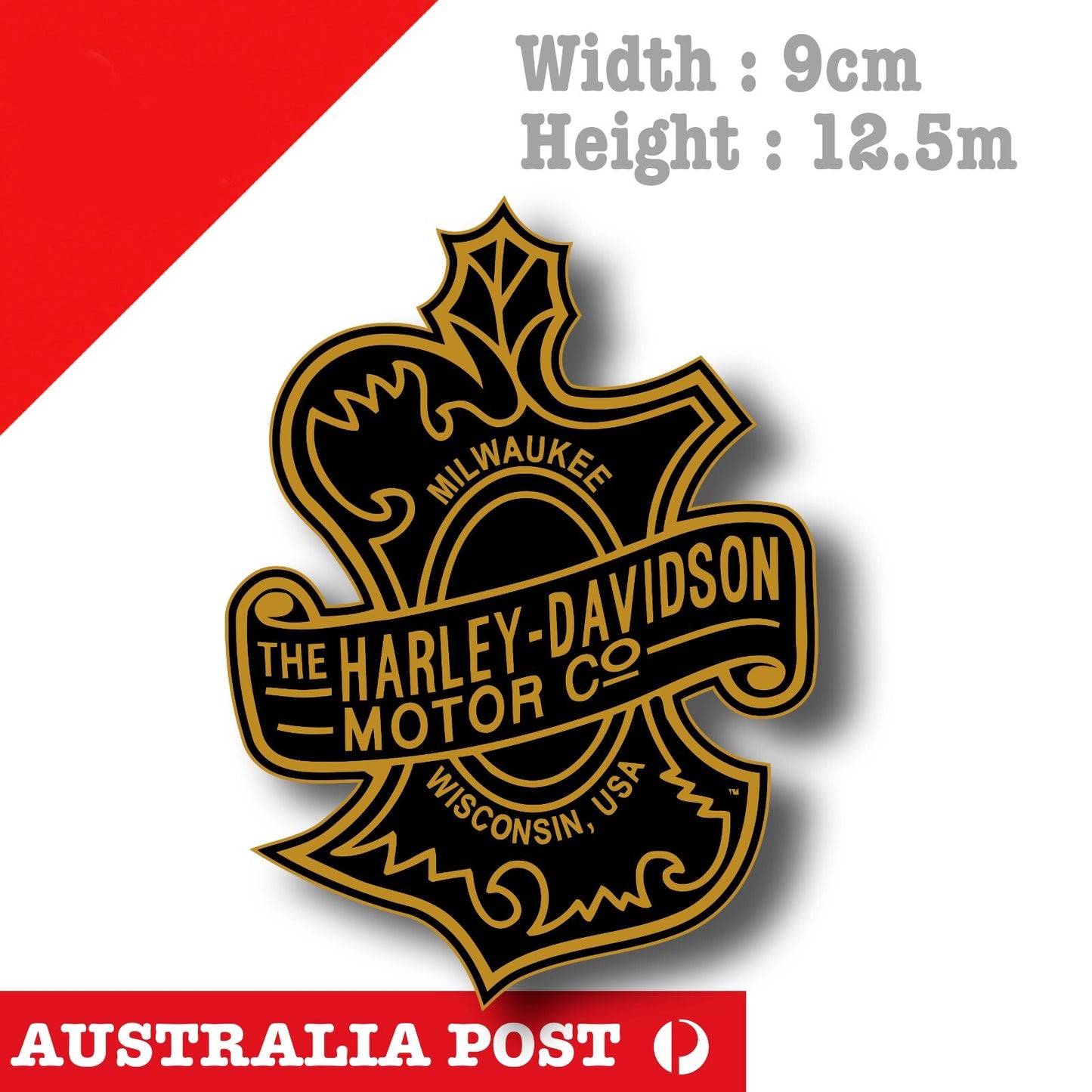 Harley DavidsonVintage Logo, Motorcycle ,Helmet, Fuel Tank  Vinyl  Sticker