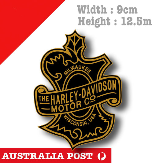 Harley DavidsonVintage Logo, Motorcycle ,Helmet, Fuel Tank  Vinyl  Sticker