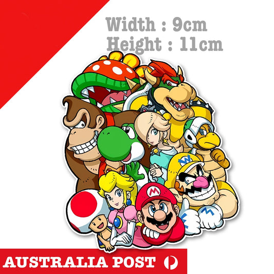 Mario & Yoshi , Super Mario Team, Nintendo Super Mario and Yoshi  Sticker