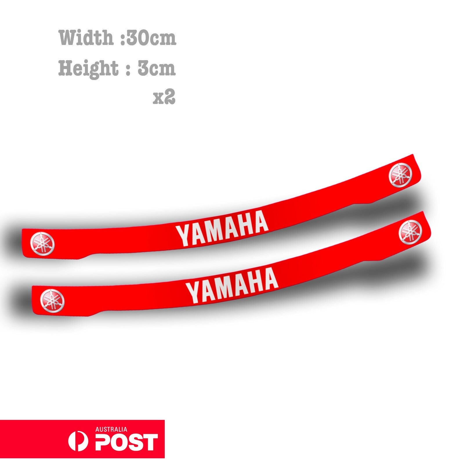 YAMAHA Logo Motorcycle Helmet Visor Sticker