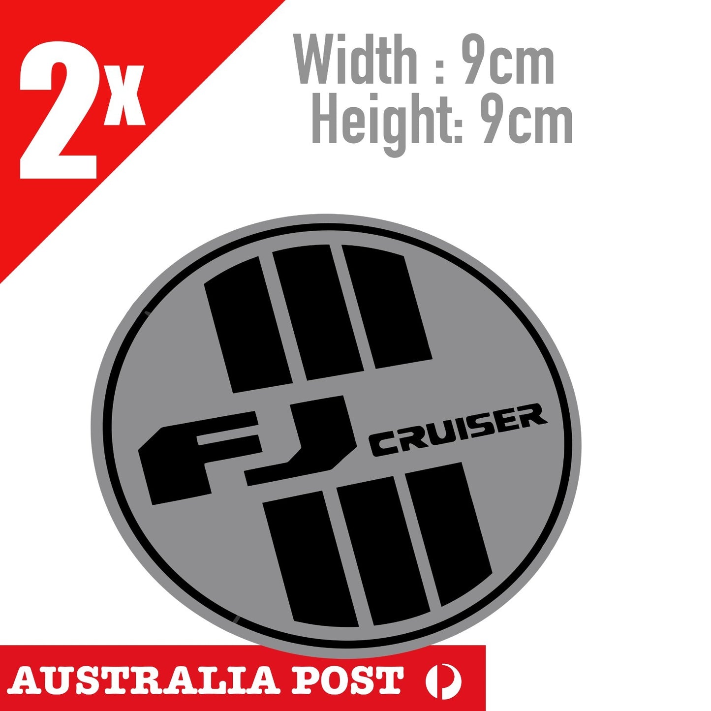 Toyota FJ CRUISER 4x4, TRD, 4WD, Off Road Stickers