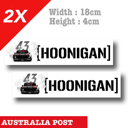 Hoonigan Ken Block 43 Racing Mustang , Ken Block 43 Car Sticker