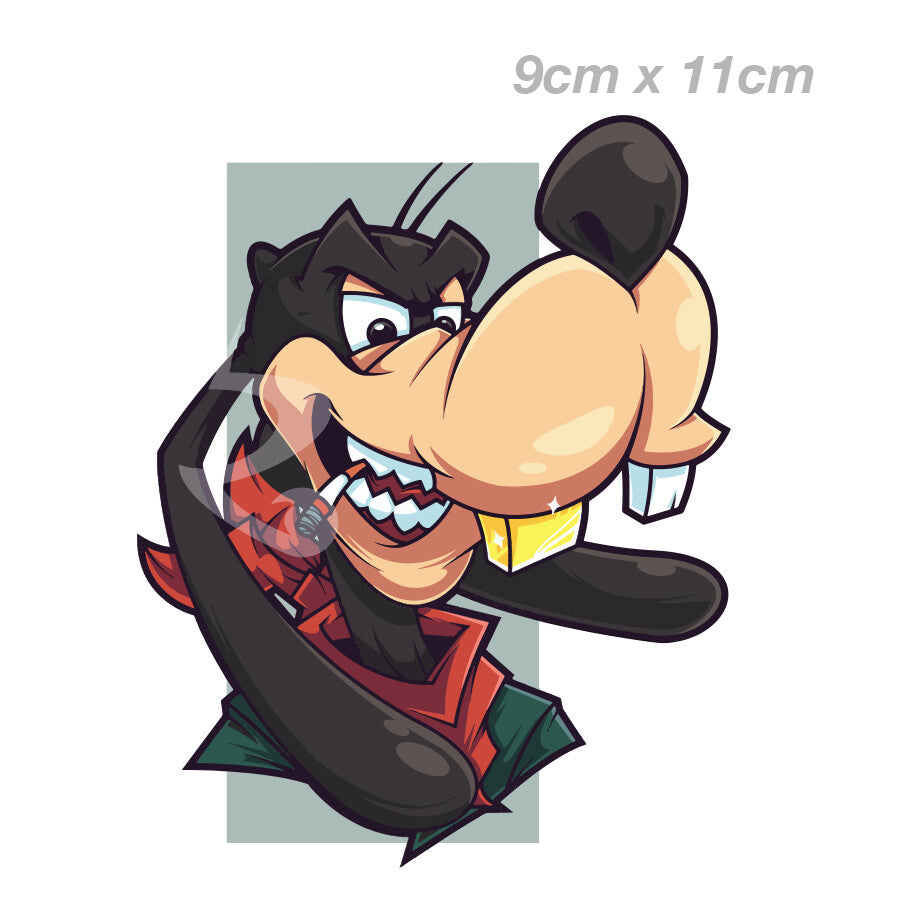 Pluto Mickey Mouse Gangster - Mickey Mouse  Sticker