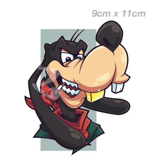 Pluto Mickey Mouse Gangster - Mickey Mouse  Sticker