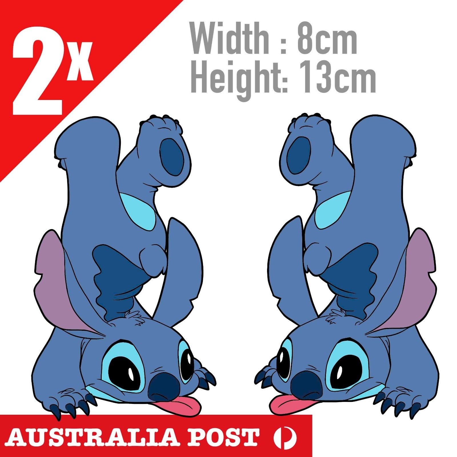 Stitch Funny Cartoon Stickers