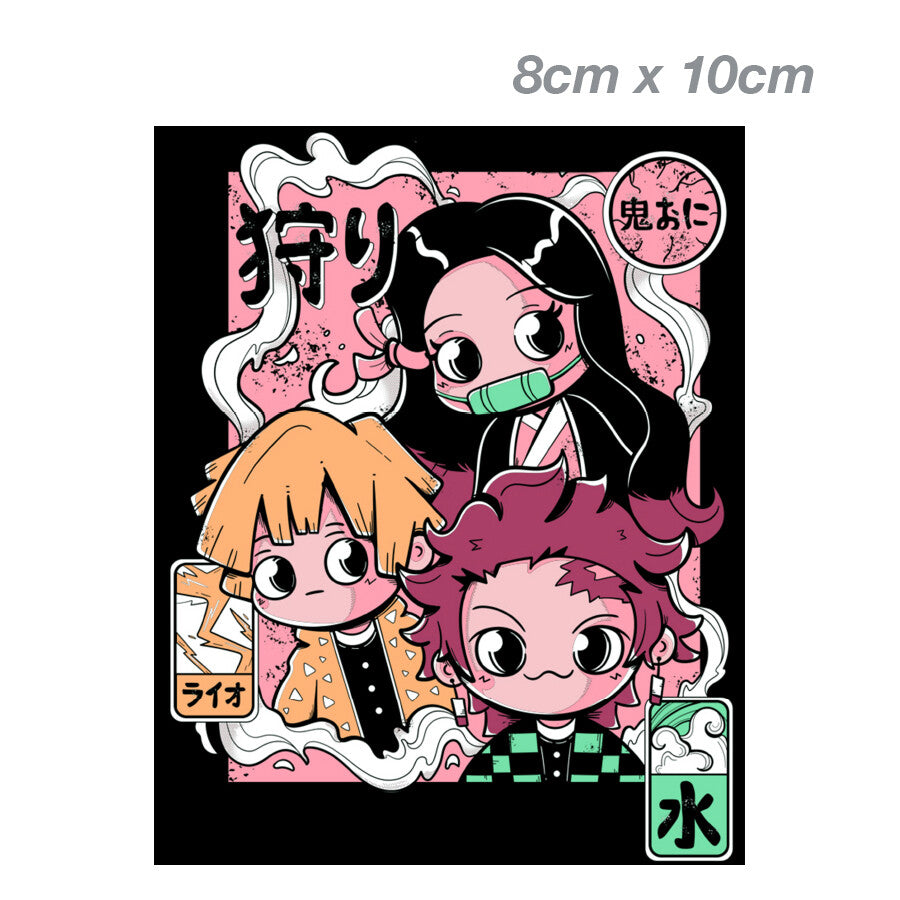 Demon Slayer Baby Team , Nezuko Kamado JDM Laptop , Car  Vinyl  Sticker 