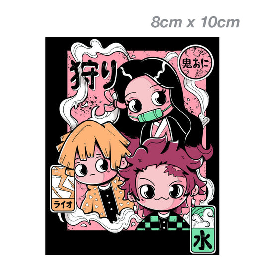 Demon Slayer Baby Team , Nezuko Kamado JDM Laptop , Car  Vinyl  Sticker 
