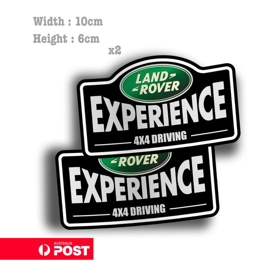 Land Rover Experience - 4x4 Driving -  Off Road 4x4 4WD  Sticker 