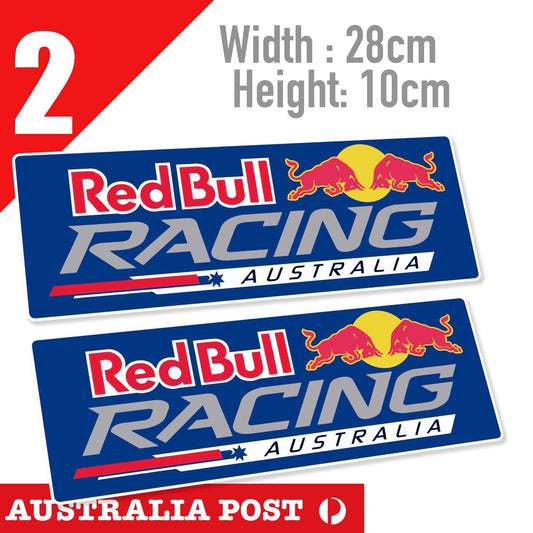 Large Red Bull Racing Australia Banner Fridge Laptop , Car Stickers