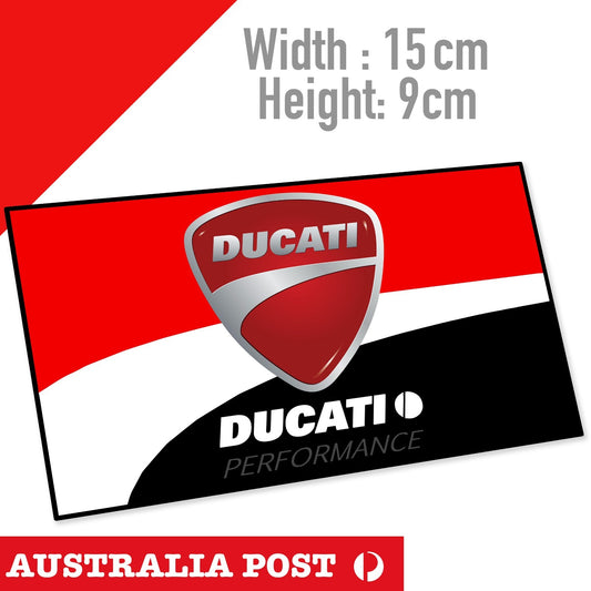 DUCATI Performance Badge, Motorcycle, MotorSport , MotoGP Sticker