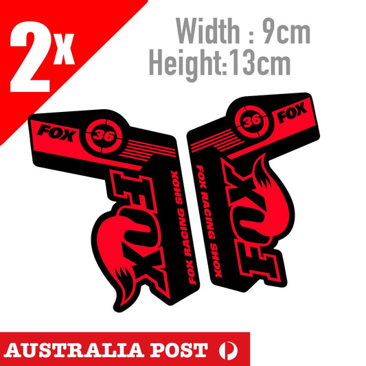 FOX 36 Fork Sticker for MTB Bike Bicycle Cycling Decals fox36 Sticker
