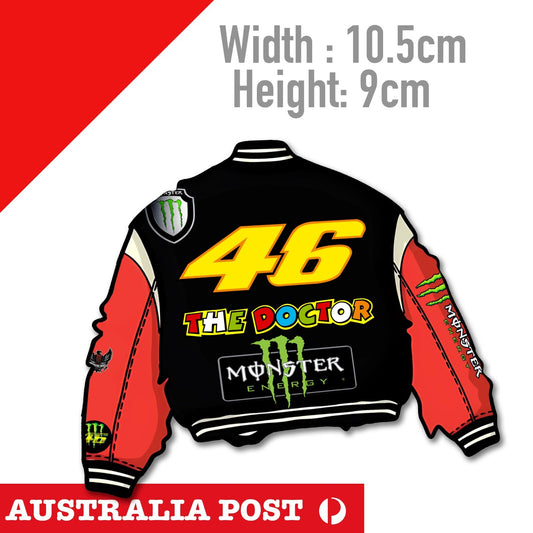 Valentino Rossi VR|46 Motorcycle Jacket  Sticker