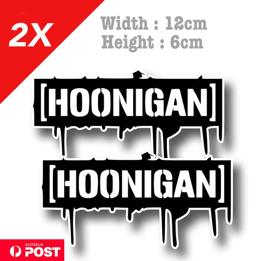 Hoonigan Logo banner JDM  Ken Block 43 Logo Decal Vinyl Sticker