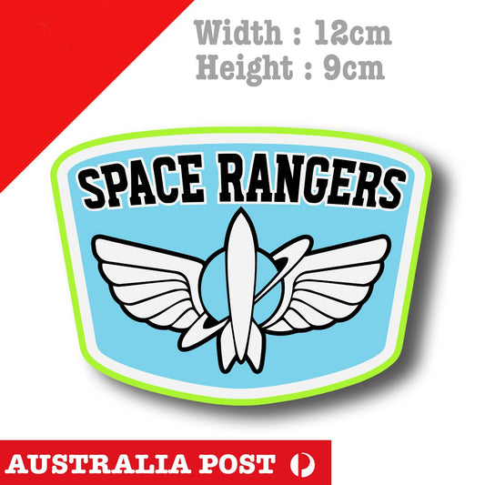 Toy Story Buzz Lightyear Space Ranger Logo Sticker
