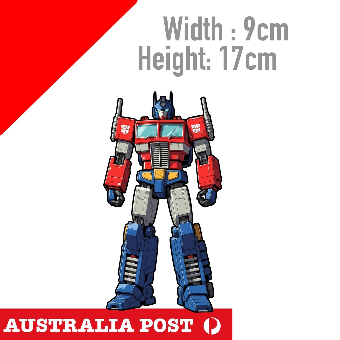 Transformers Optimus Prime Robot  Sticker