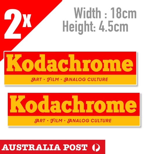 KODAK Film Kodachrome , Kodak Film, Photography  Banner Decal Sticker