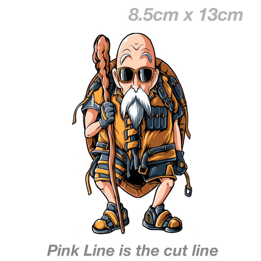 Master Roshi - Dragon Ball Z Master ROSHI JDM Sticker