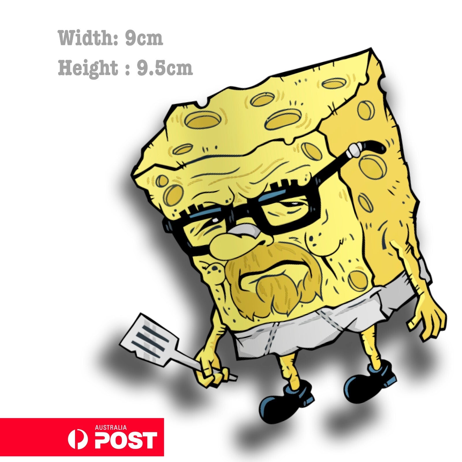 Breaking Bad Sponge Bob Funny Decal Sticker 