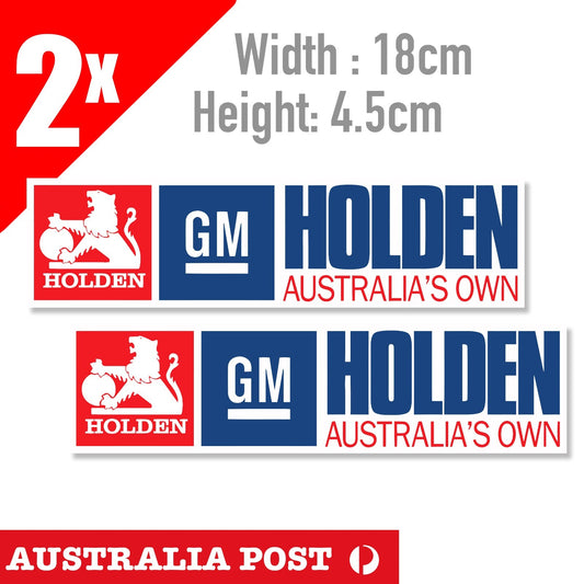 Holden/GM Vintage HOLDEN Logo, Commodore, SVT HOLDEN AUSTRALIA  Sticker