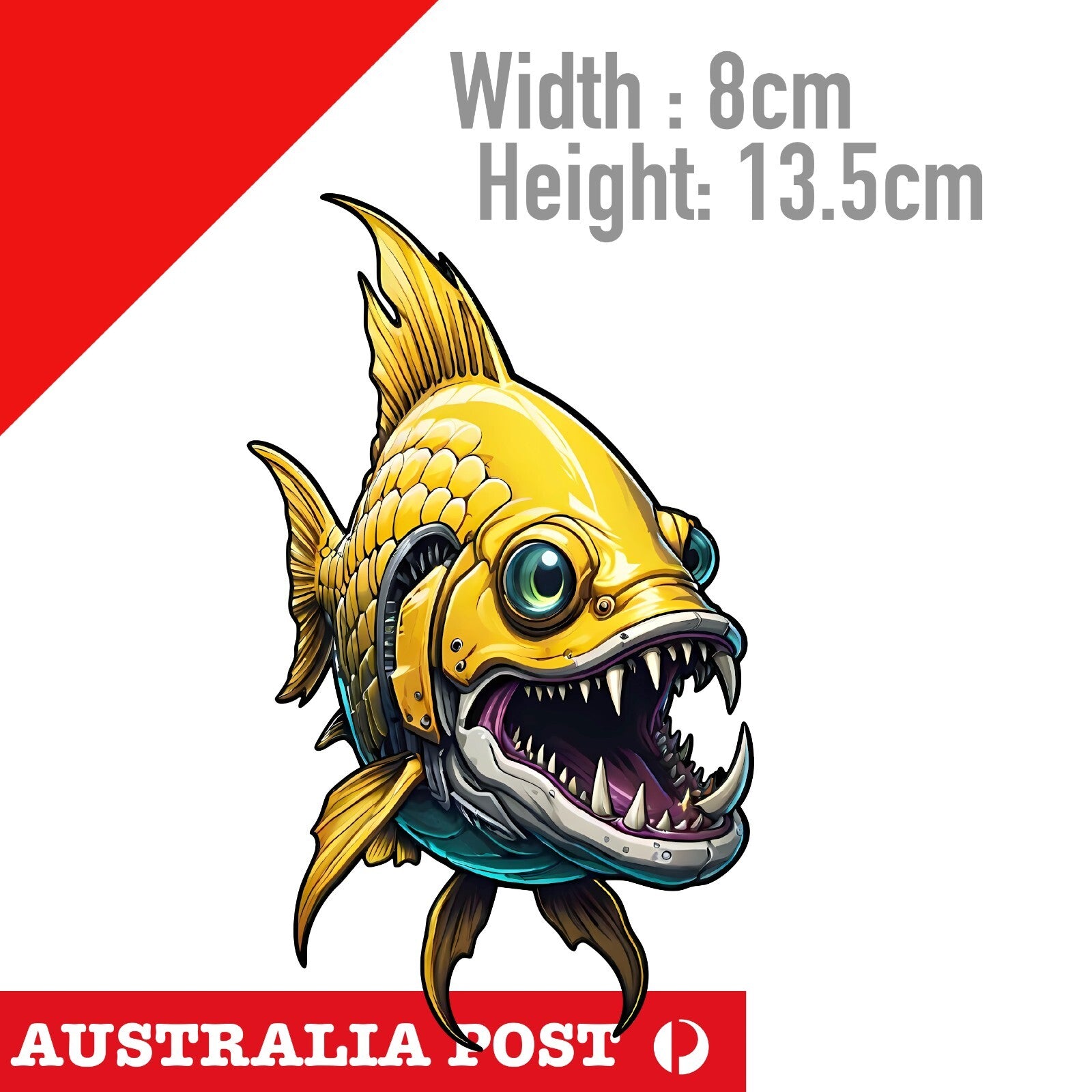 MONSTER FISH Sticker