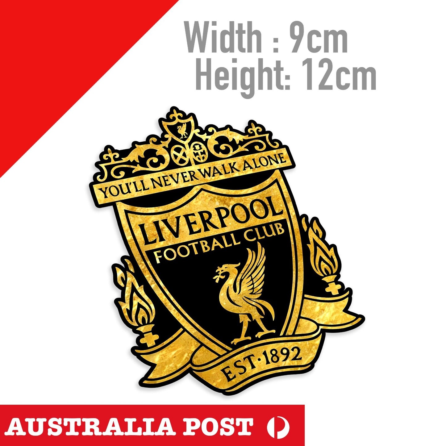 LIVERPOOL FC LFC VINYL DECAL STICKER CHAMPIONS LEAGUE Stickers