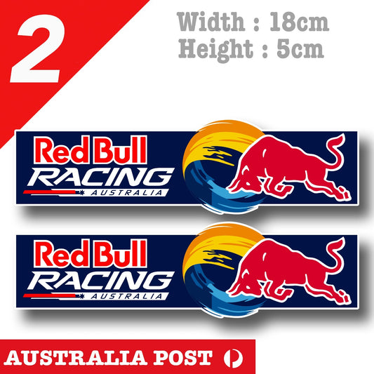 Red Bull RACING Logo Vinyl  Stickers