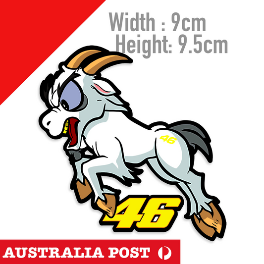 Ross Valentino Goat 46 Laptop , Car  Vinyl  Sticker 