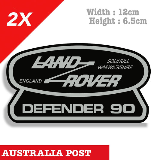 Land Rover Defender 90 England Badge ,Off Road, 4X4  Sticker