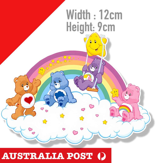 Care Bears RAINBOW friends , Care Bear Cartoon Sticker