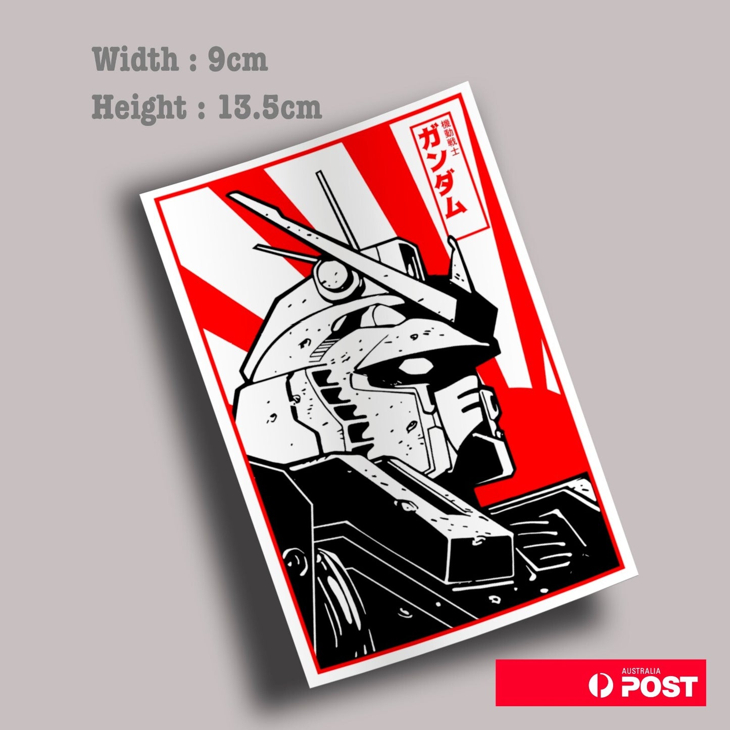 Gundam Japan sun Flag JDM  Laptop , Car  Decal Sticker 