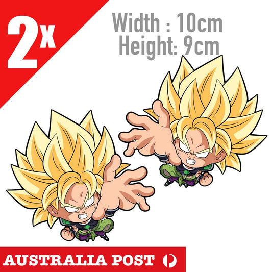 Baby Broly Angry Flying, Dragon Ball Z ,  Dragon Ball Z Character  Sticker