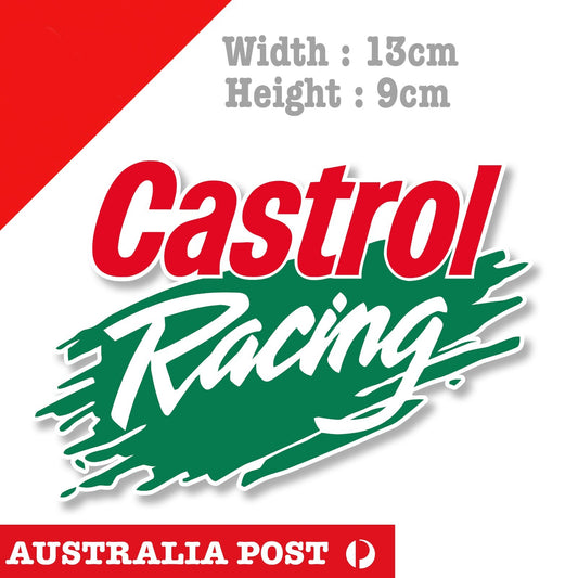 Castrol Racing Logo , Motor Oil Car Decal Sticker