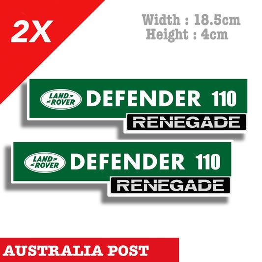 Land Rover  Defender 100 RENEGADE, Land Rover Logo Sticker