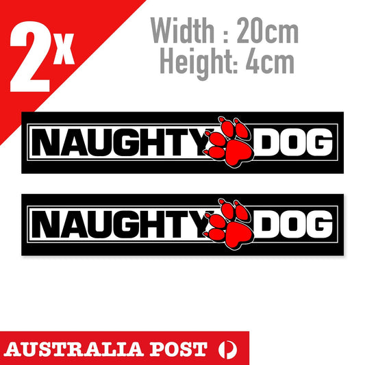 Naughty Dog Sony banner Stickers
