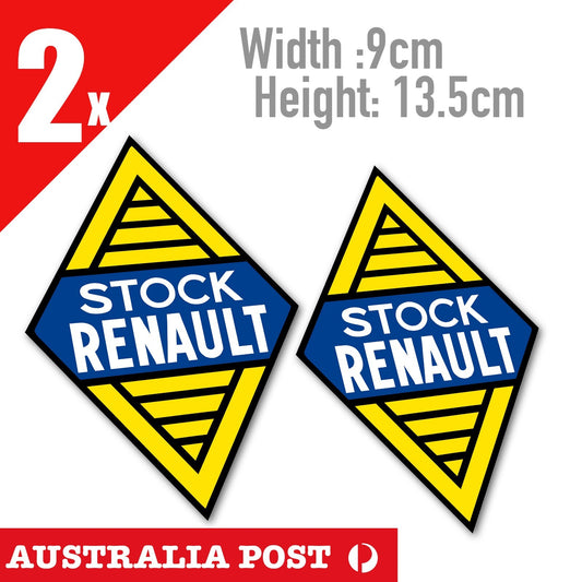 RENAULT STOCK Stickers