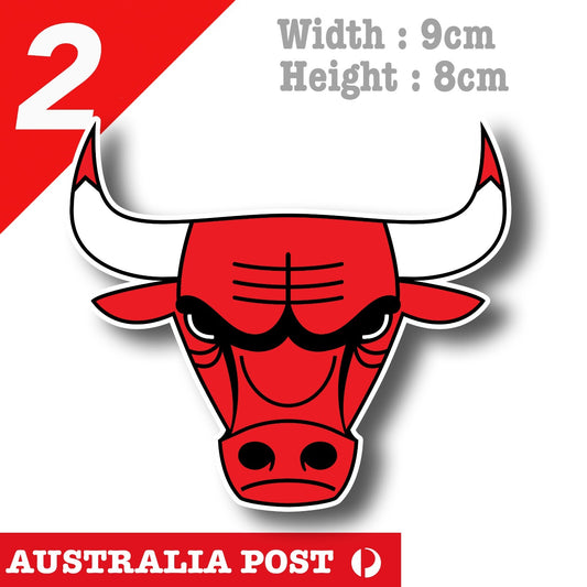 Chicago Bulls Basketball Team Logo, Bull Logo  Sticker