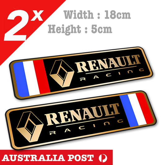 RENAULT Racing Banner, FRANCE FLAG Racing Banner Stickers