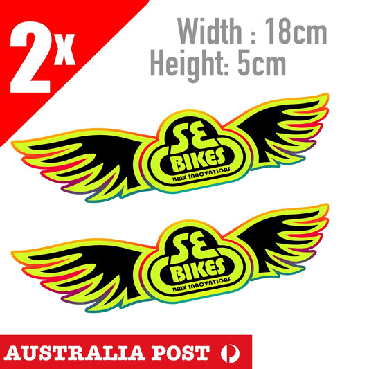SE Racing Wing  BMX Bike Frame Landing Gear  BMX Sticker