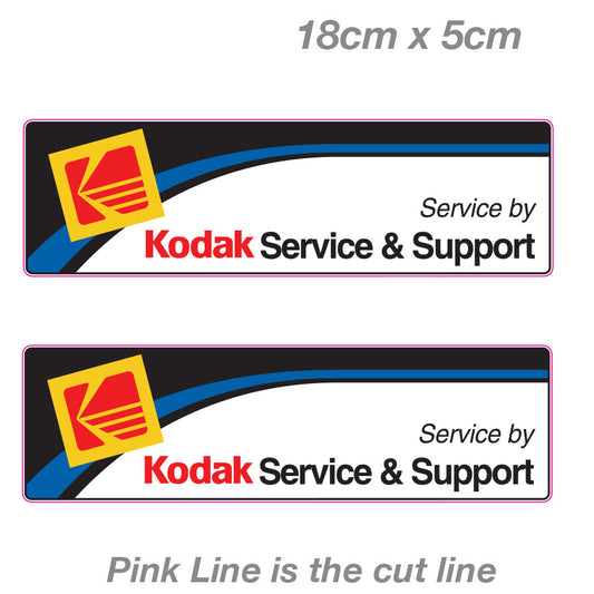 Kodak FILM Service & Support Slap Laptop , Car  Vinyl  Sticker 