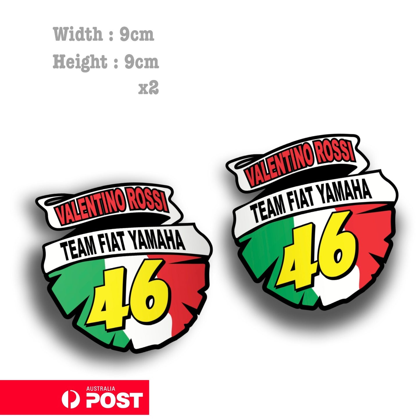 The Doctor 46 - Valentino Rossi's VR46 Motorcycle, Helmet MotoGp  Sticker 