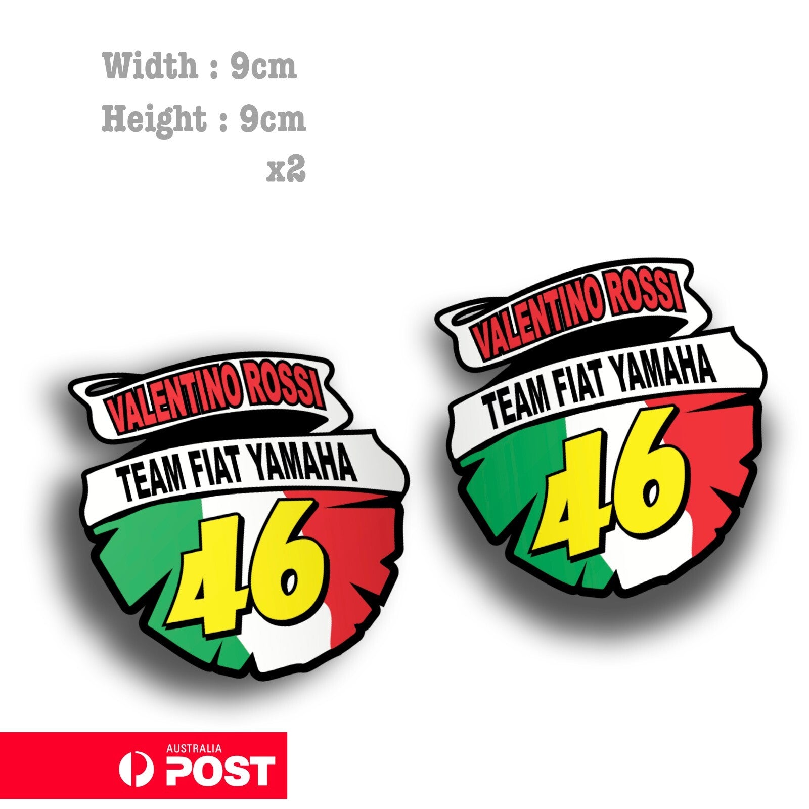 The Doctor 46 - Valentino Rossi's VR46 Motorcycle, Helmet MotoGp  Sticker 
